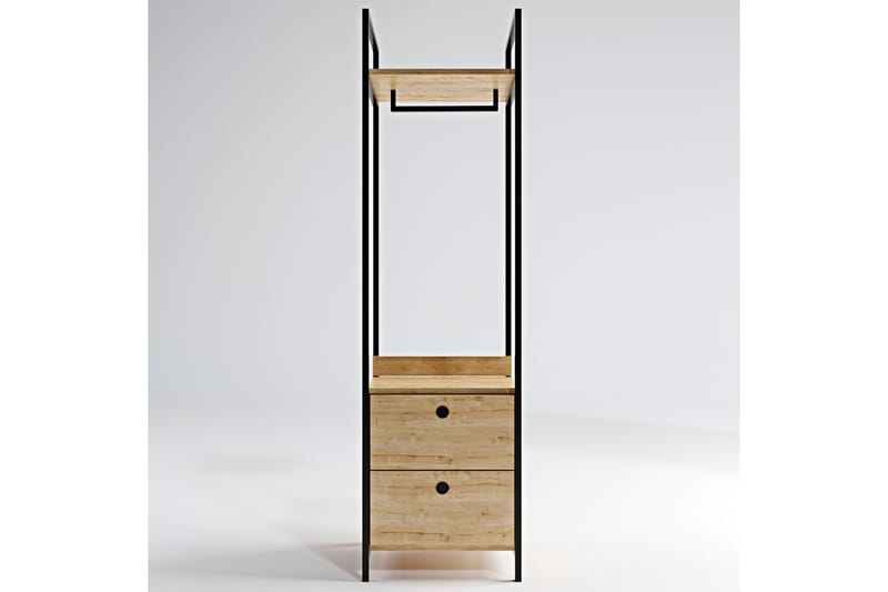 Goleni Garderobe 50x40 cm - Natur - Oppbevaring - Klesoppbevaring - Garderober & garderobesystem