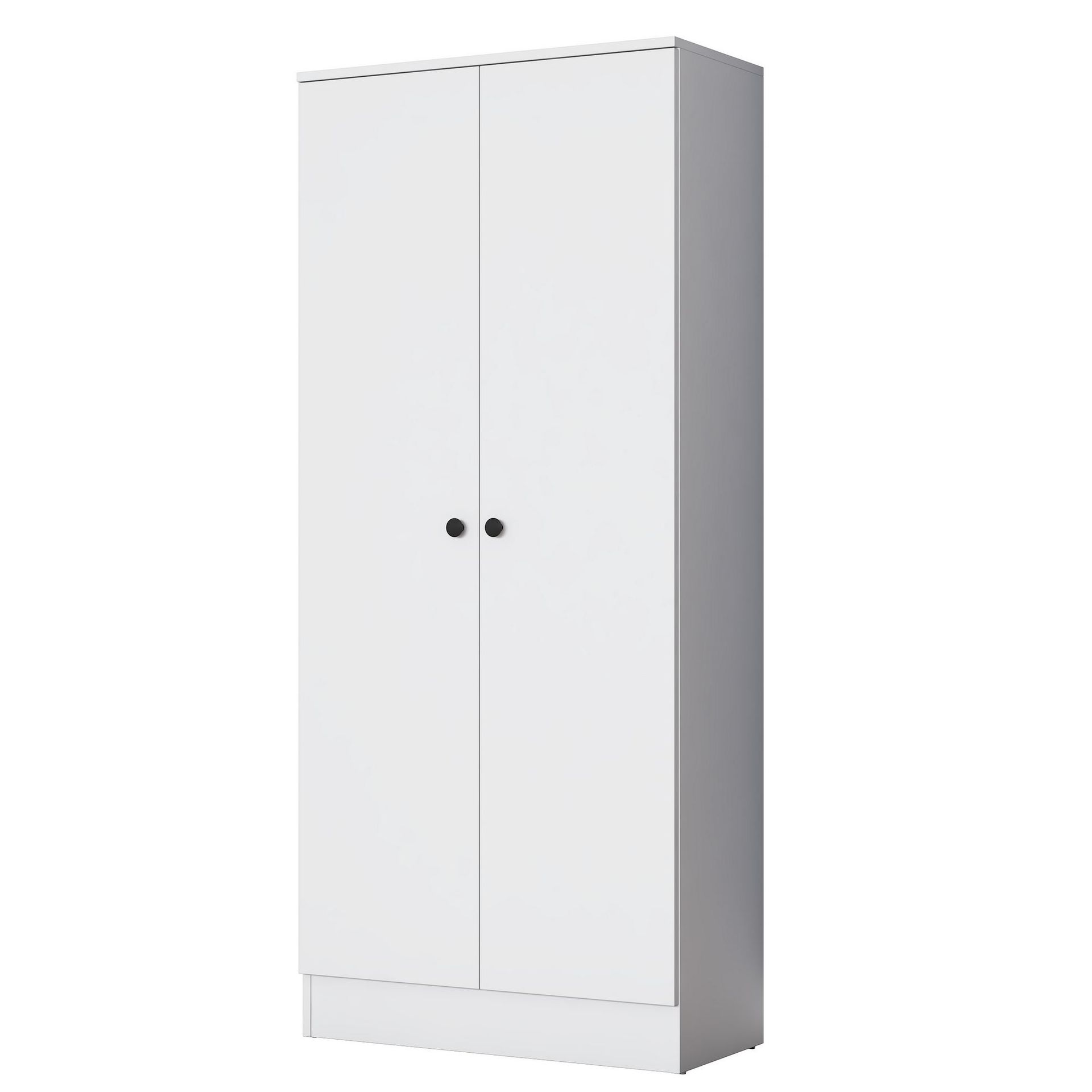 Hallstativ Wallxpert Cleo hylle (80 x 182,8 x 37,5 cm) Hvit - Hvit