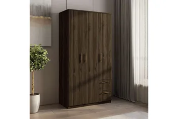 Hearst Garderobe 90x171,8 cm - Valnøtt - Oppbevaring - Klesoppbevaring - Garderober & garderobesystem - Garderobeskap & klesskap