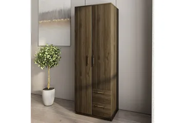 Hearst Garderobesskåp 60x171,8 cm - Valnøtt - Oppbevaring - Klesoppbevaring - Garderober & garderobesystem - Garderobeskap & klesskap