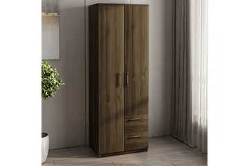 Hearst Garderobesskåp 60x171,8 cm - Valnøtt - Oppbevaring - Klesoppbevaring - Garderober & garderobesystem - Garderobeskap & klesskap