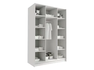Herrljunga Garderob 150x215 cm - Brun/Gull - Oppbevaring - Klesoppbevaring - Garderober & garderobesystem