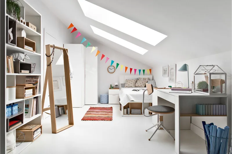 4YOU Garderobe Hvit - VOX - Oppbevaring - Klesoppbevaring - Garderober & garderobesystem - Hjørnegarderobe