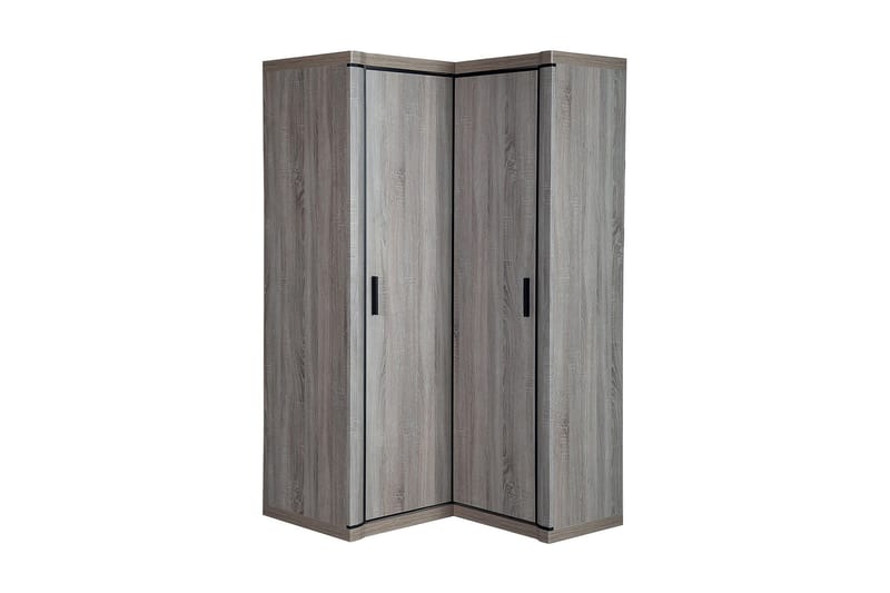 Dallas Garderobe 100x58x192 cm - Hjørnegarderobe