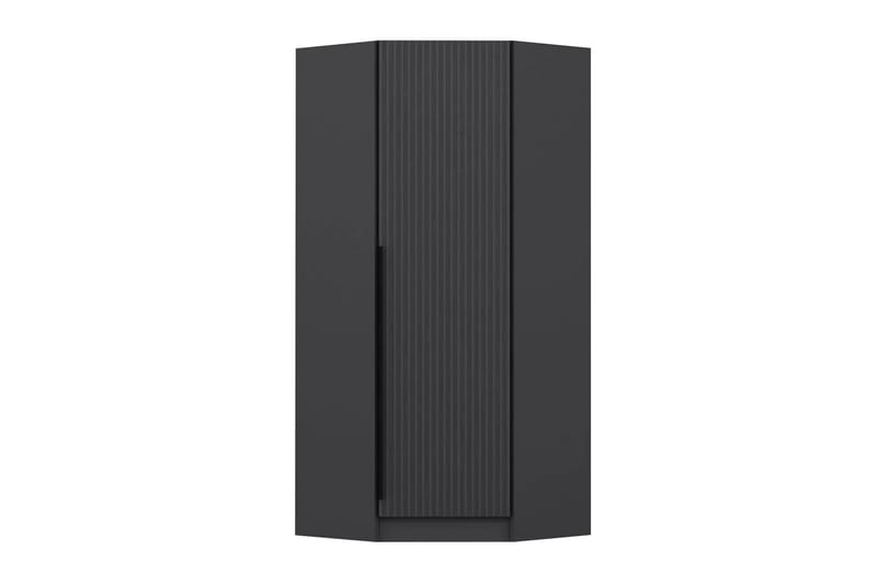 Fruitland Hjørnegarderobe 74 cm - Antrasitt - Oppbevaring - Klesoppbevaring - Garderober & garderobesystem - Hjørnegarderobe