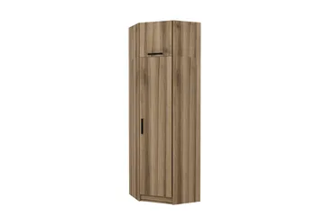 Fruitland Hjørnegarderobe 74 cm - Eik - Oppbevaring - Klesoppbevaring - Garderober & garderobesystem - Hjørnegarderobe