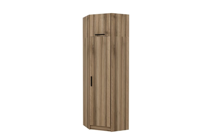 Fruitland Hjørnegarderobe 74 cm - Eik - Oppbevaring - Klesoppbevaring - Garderober & garderobesystem - Hjørnegarderobe