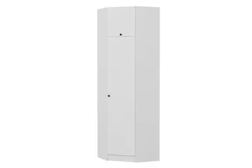 Fruitland Hjørnegarderobe 74 cm - Hvit - Oppbevaring - Klesoppbevaring - Garderober & garderobesystem - Hjørnegarderobe