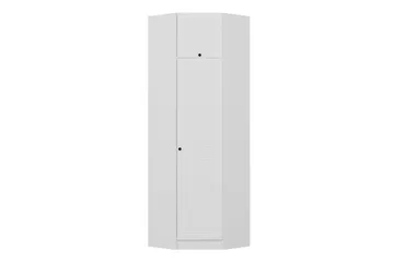 Fruitland Hjørnegarderobe 74 cm - Hvit - Oppbevaring - Klesoppbevaring - Garderober & garderobesystem - Hjørnegarderobe