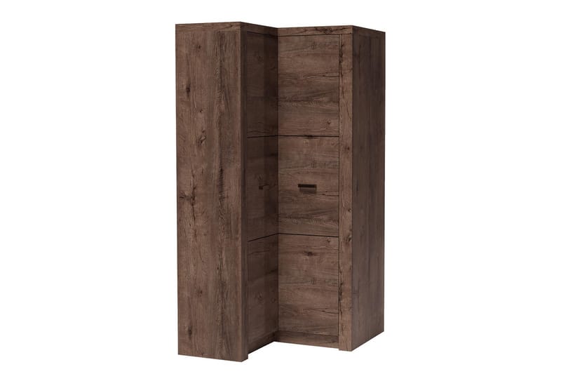 Indianapolis Garderobe 106x58x192 cm - Oppbevaring - Klesoppbevaring - Garderober & garderobesystem - Hjørnegarderobe