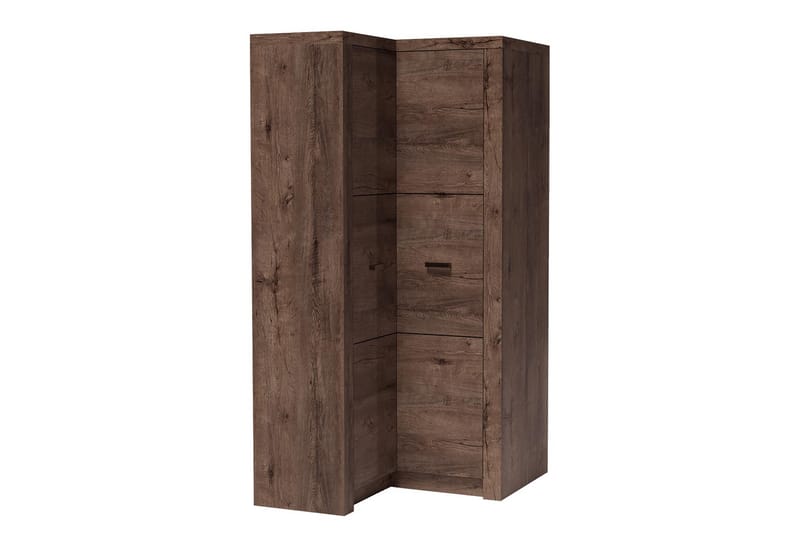 Indianapolis Garderobe 106x58x192 cm - Hjørnegarderobe