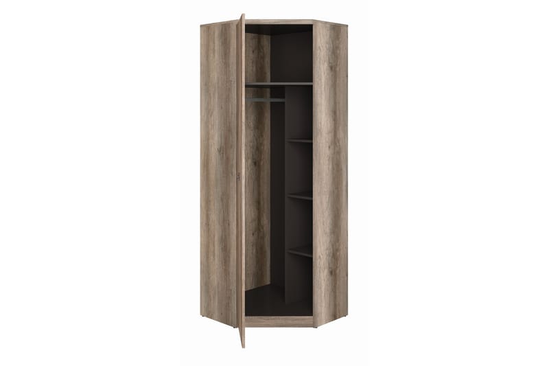 Movico Garderobe - Tre/natur - Oppbevaring - Klesoppbevaring - Garderober & garderobesystem - Hjørnegarderobe