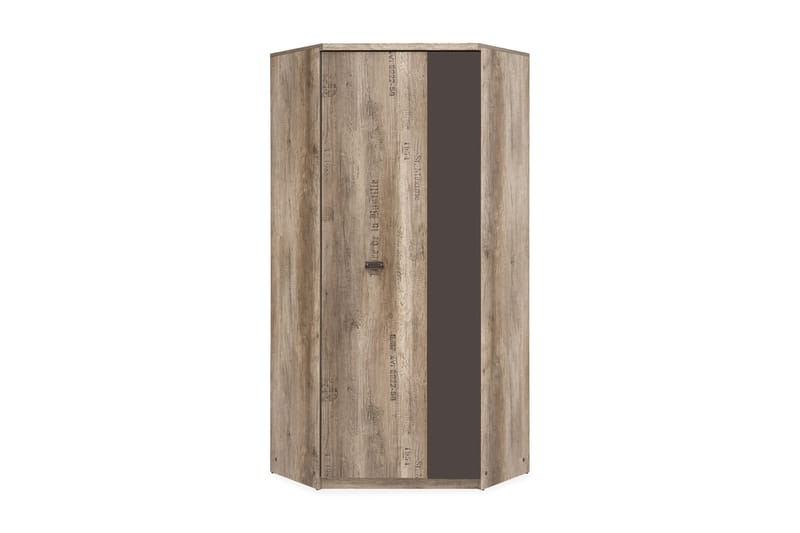Movico Hjørnegarderobe - Tre/natur - Oppbevaring - Klesoppbevaring - Garderober & garderobesystem - Hjørnegarderobe
