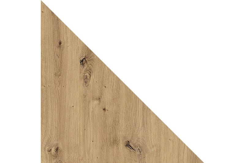 Nero Garderobe 87 cm - Natur/Hvit - Oppbevaring - Klesoppbevaring - Garderober & garderobesystem - Hjørnegarderobe