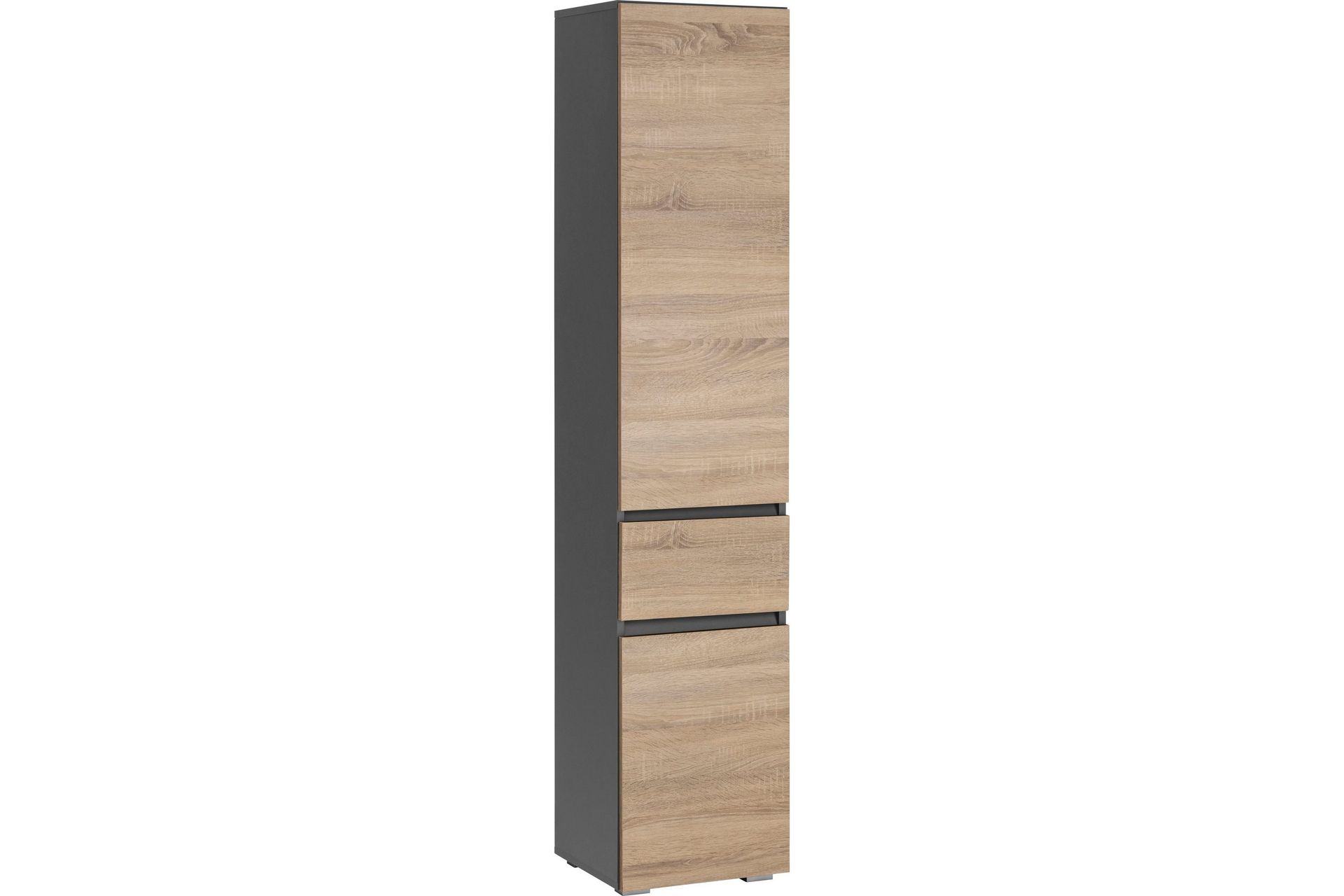 Hudnall Garderobe 38x35 cm Høy - Antrasitt/Hvit - Oppbevaring - Klesoppbevaring - Garderober & garderobesystem