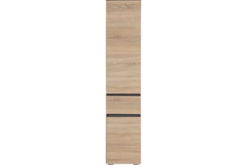 Hudnall Garderobe 38x35 cm Høy - Antrasitt/Hvit - Oppbevaring - Klesoppbevaring - Garderober & garderobesystem