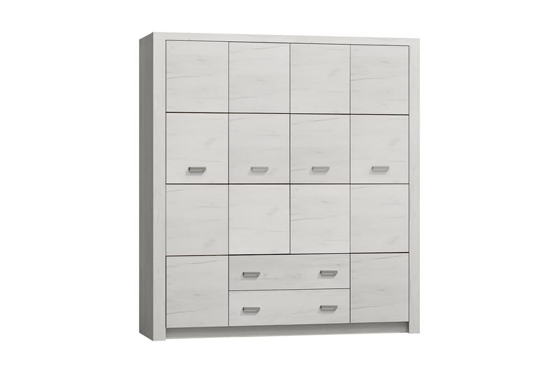 Indianapolis Garderobe 178x58x214 cm - Oppbevaring - Klesoppbevaring - Garderober & garderobesystem