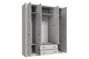Indianapolis Garderobe 178x58x214 cm - Oppbevaring - Klesoppbevaring - Garderober & garderobesystem