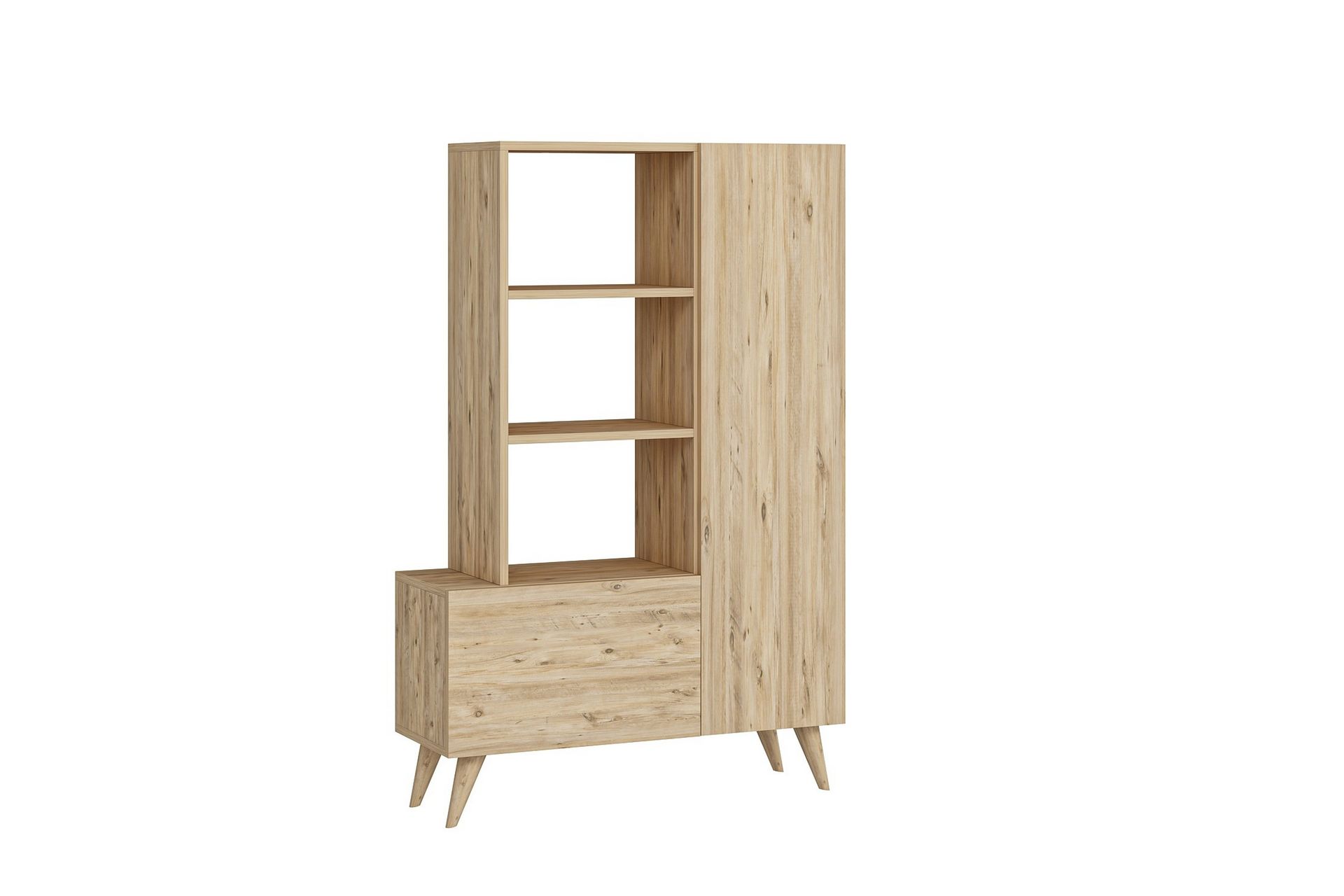 Agostina Skohylle Garderobe 80x121 cm Lys brun - Hanah Home - Oppbevaring - Klesoppbevaring - Garderober & garderobesystem - Innredning garderobe - Skohylle garderobe