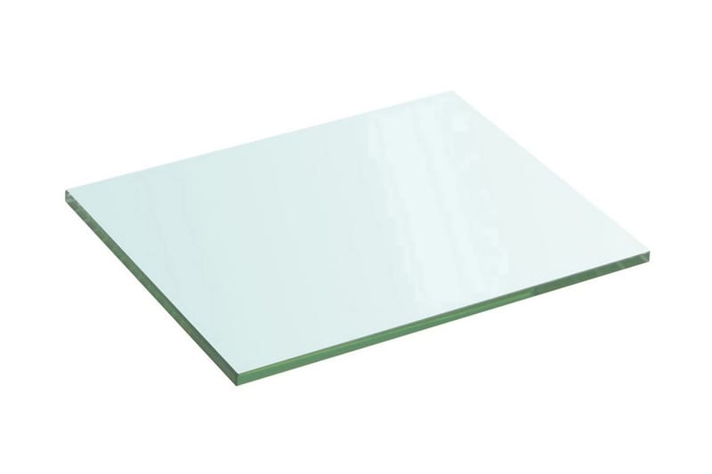 Hyllepanel klart glass 20x25 cm - Hylleplan & hyllekonsoll - Hylleplan til garderobe