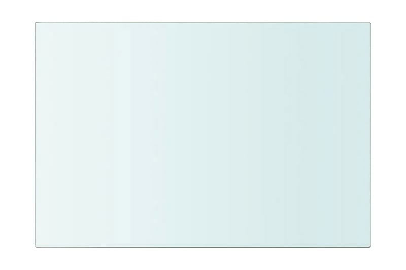 Hyllepanel klart glass 30x20 cm - Oppbevaring - Klesoppbevaring - Garderober & garderobesystem - Innredning garderobe - Hylleplan til garderobe