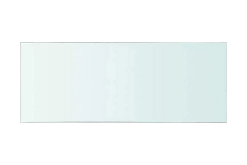 Hyllepanel klart glass 40x15 cm - Oppbevaring - Klesoppbevaring - Garderober & garderobesystem - Innredning garderobe - Hylleplan til garderobe