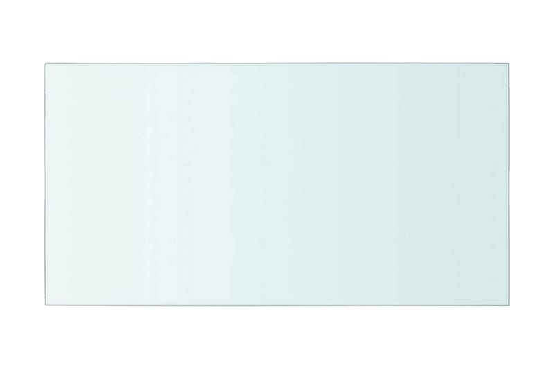 Hyllepanel klart glass 40x25 cm - Oppbevaring - Klesoppbevaring - Garderober & garderobesystem - Innredning garderobe - Hylleplan til garderobe