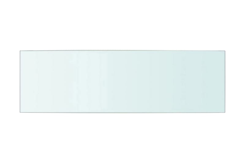 Hyllepanel klart glass 50x15 cm - Oppbevaring - Klesoppbevaring - Garderober & garderobesystem - Innredning garderobe - Hylleplan til garderobe