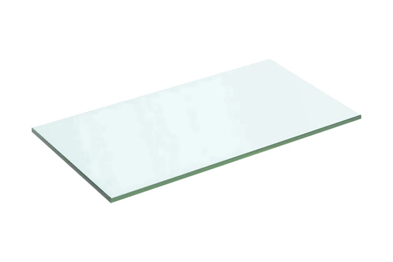 Hyllepanel klart glass 50x20 cm - Hylleplan til garderobe - Hylleplan & hyllekonsoll