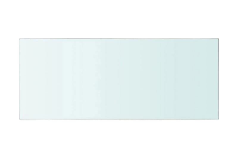 Hyllepanel klart glass 50x20 cm - Oppbevaring - Klesoppbevaring - Garderober & garderobesystem - Innredning garderobe - Hylleplan til garderobe