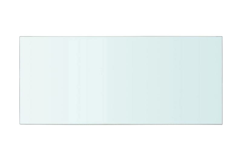 Hyllepanel klart glass 50x25 cm - Oppbevaring - Klesoppbevaring - Garderober & garderobesystem - Innredning garderobe - Hylleplan til garderobe