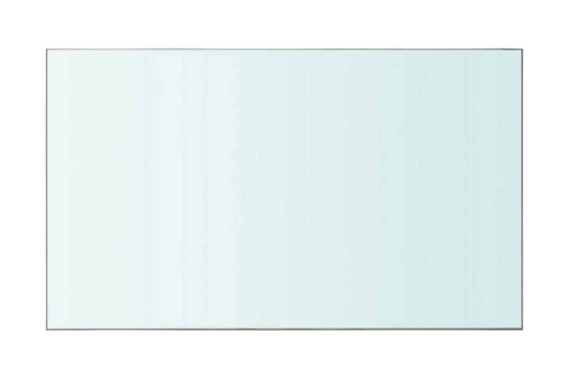 Hyllepanel klart glass 50x30 cm - Oppbevaring - Klesoppbevaring - Garderober & garderobesystem - Innredning garderobe - Hylleplan til garderobe