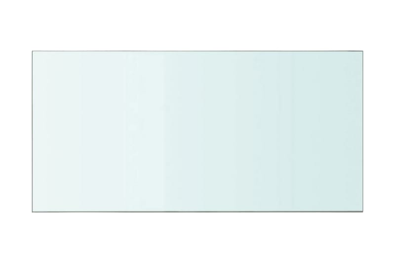 Hyllepanel klart glass 60x30 cm - Oppbevaring - Klesoppbevaring - Garderober & garderobesystem - Innredning garderobe - Hylleplan til garderobe