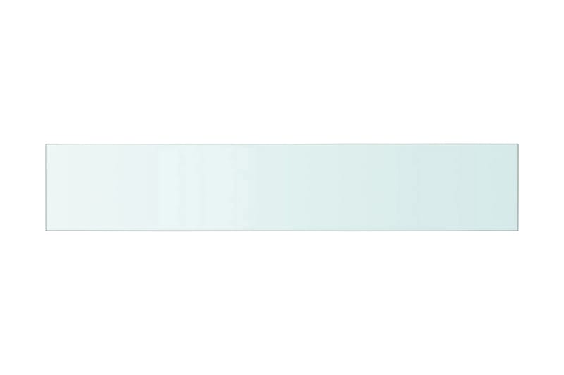 Hyllepanel klart glass 70x12 cm - Oppbevaring - Klesoppbevaring - Garderober & garderobesystem - Innredning garderobe - Hylleplan til garderobe