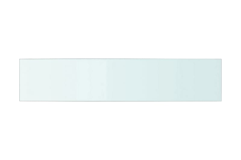 Hyllepanel klart glass 70x15 cm - Oppbevaring - Klesoppbevaring - Garderober & garderobesystem - Innredning garderobe - Hylleplan til garderobe