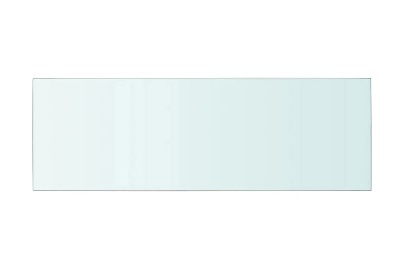 Hyllepanel klart glass 70x25 cm - Oppbevaring - Klesoppbevaring - Garderober & garderobesystem - Innredning garderobe - Hylleplan til garderobe