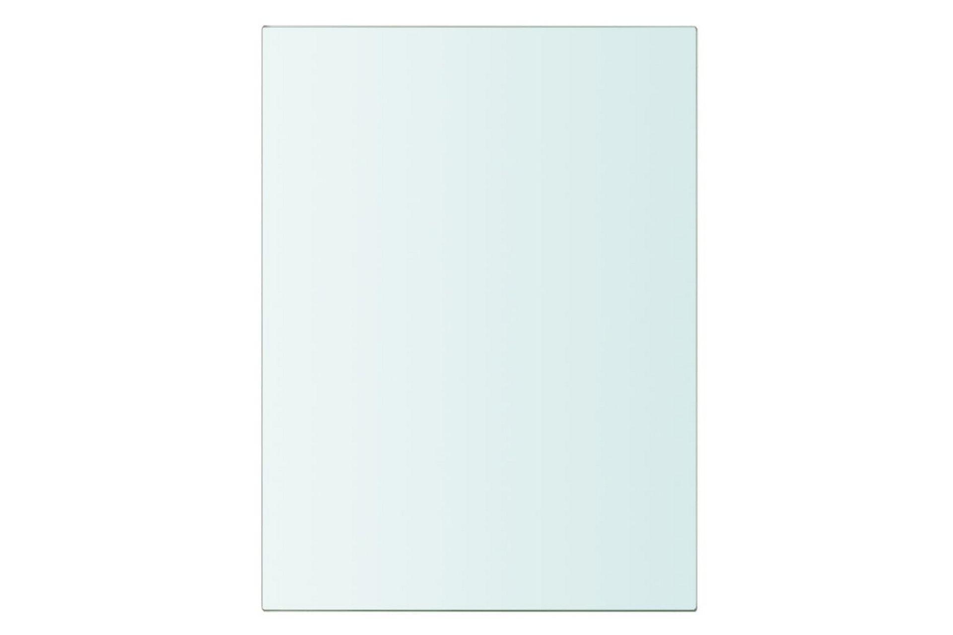 Hyllepaneler 2 stk klart glass 20x15 cm - Oppbevaring - Klesoppbevaring - Garderober & garderobesystem - Innredning garderobe - Hylleplan til garderobe