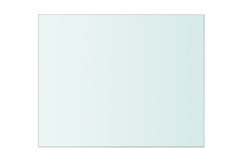 Hyllepaneler 2 stk klart glass 20x20 cm - Oppbevaring - Klesoppbevaring - Garderober & garderobesystem - Innredning garderobe - Hylleplan til garderobe