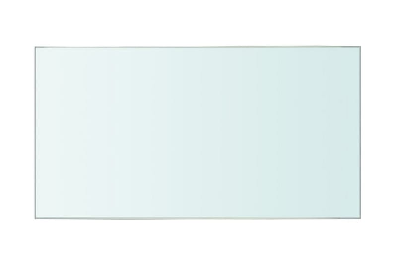 Hyllepaneler 2 stk klart glass 20x30 cm - Oppbevaring - Klesoppbevaring - Garderober & garderobesystem - Innredning garderobe - Hylleplan til garderobe