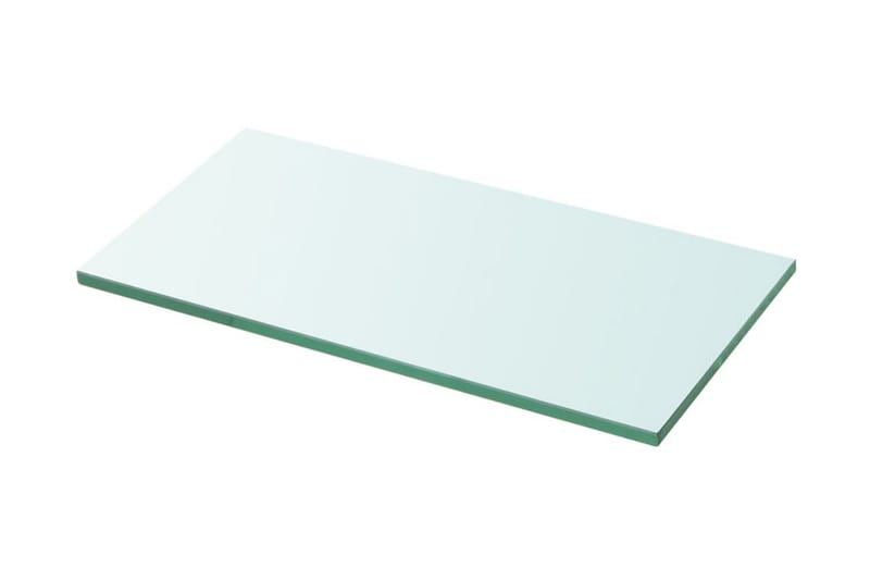 Hyllepaneler 2 stk klart glass 20x30 cm - Oppbevaring - Klesoppbevaring - Garderober & garderobesystem - Innredning garderobe - Hylleplan til garderobe