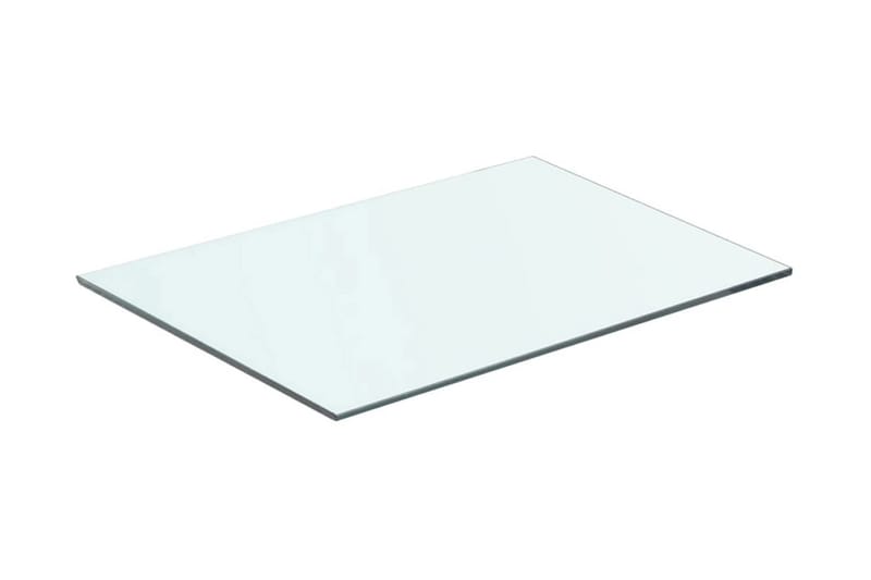 Hyllepaneler 2 stk klart glass 50x30 cm - Oppbevaring - Klesoppbevaring - Garderober & garderobesystem - Innredning garderobe - Hylleplan til garderobe