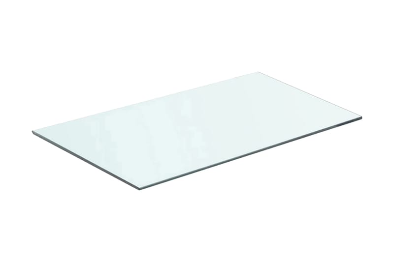 Hyllepaneler 2 stk klart glass 60x30 cm - Oppbevaring - Klesoppbevaring - Garderober & garderobesystem - Innredning garderobe - Hylleplan til garderobe