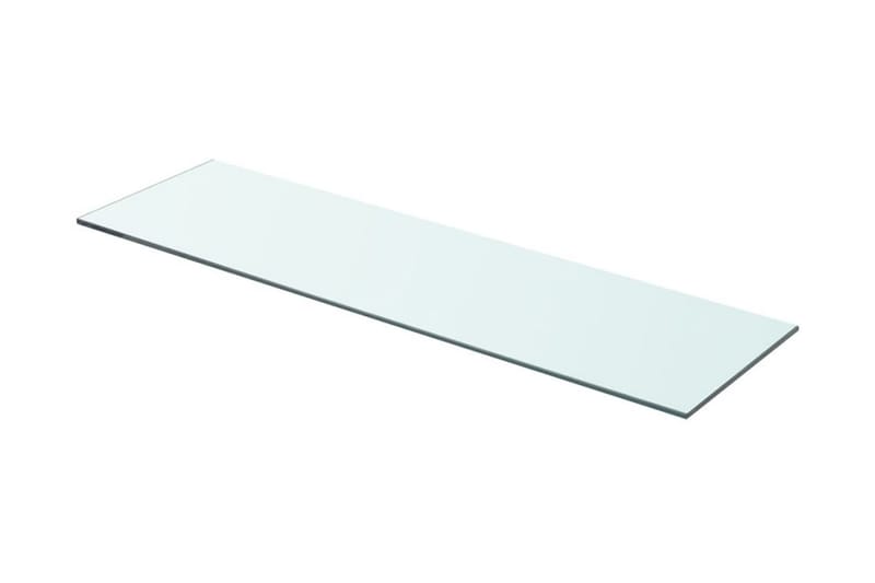 Hyllepaneler 2 stk klart glass 70x20 cm - Oppbevaring - Klesoppbevaring - Garderober & garderobesystem - Innredning garderobe - Hylleplan til garderobe