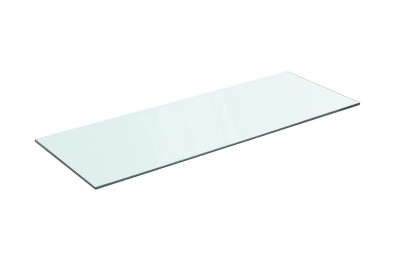 Hyllepaneler 2 stk klart glass 70x25 cm - Oppbevaring - Klesoppbevaring - Garderober & garderobesystem - Innredning garderobe - Hylleplan til garderobe