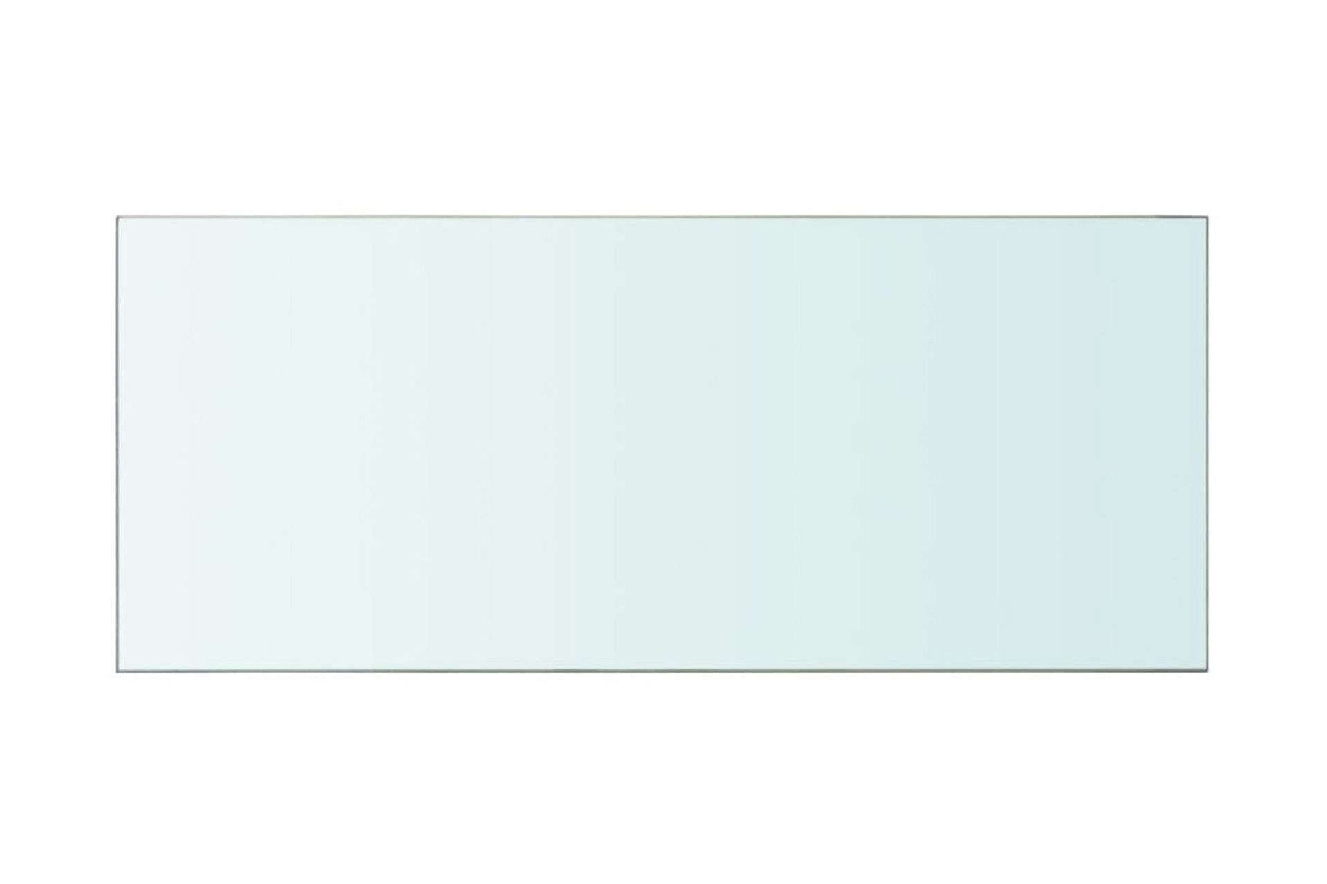 Hyllepaneler 2 stk klart glass 70x30 cm - Oppbevaring - Klesoppbevaring - Garderober & garderobesystem - Innredning garderobe - Hylleplan til garderobe