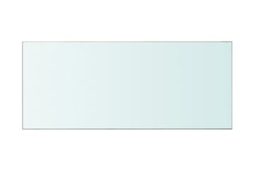 Hyllepaneler 2 stk klart glass 70x30 cm - Oppbevaring - Klesoppbevaring - Garderober & garderobesystem - Innredning garderobe - Hylleplan til garderobe