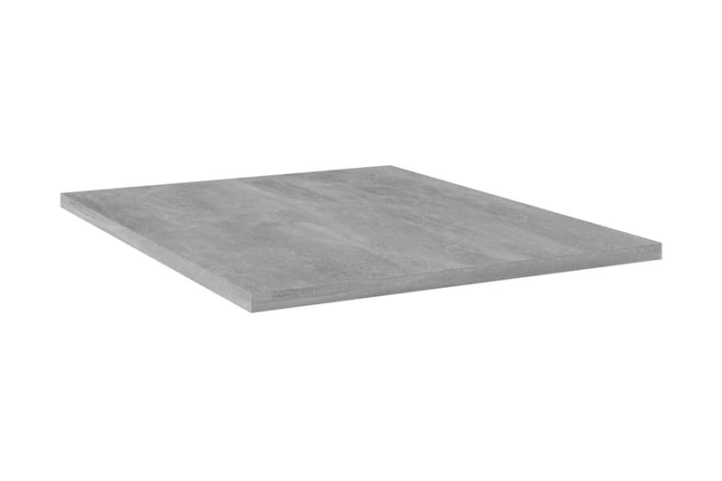 Hylleplater 8 stk betonggrå 40x50x1,5 cm sponplate - Grå - Hylleplan til garderobe - Hylleplan & hyllekonsoll