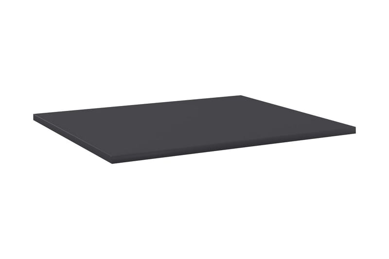Hylleplater 8 stk grå 60x50x1,5 cm sponplate - Grå - Hylleplan til garderobe - Hylleplan & hyllekonsoll