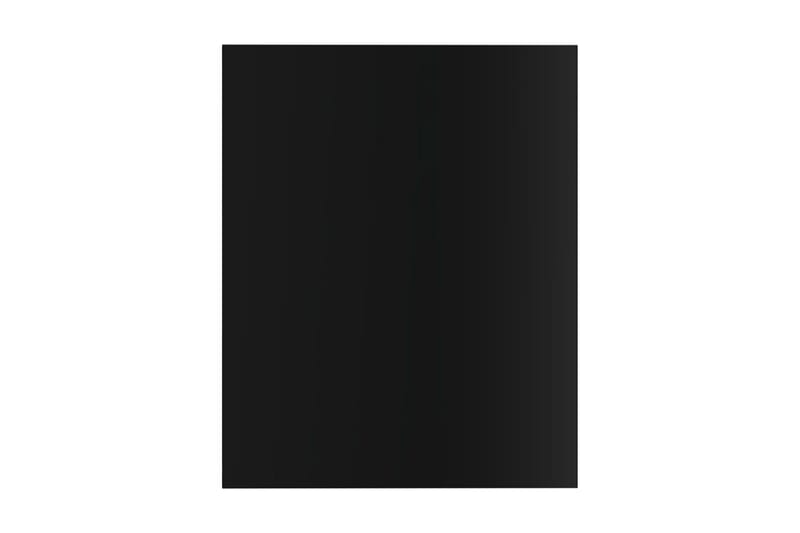 Hylleplater 8 stk høyglans svart 40x50x1,5 cm sponplate - Svart - Oppbevaring - Klesoppbevaring - Garderober & garderobesystem - Innredning garderobe - Hylleplan til garderobe