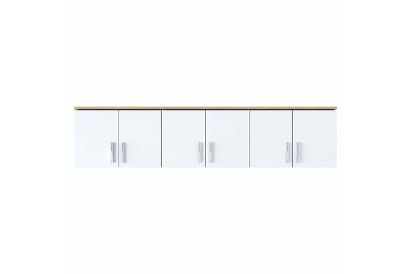 Lukkha Gangmøbel - Valnøtt/Hvit - Oppbevaring - Klesoppbevaring - Garderober & garderobesystem - Innredning garderobe - Kurvstativ